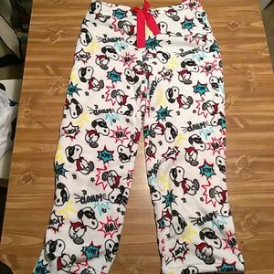 Snoopy pajama pants