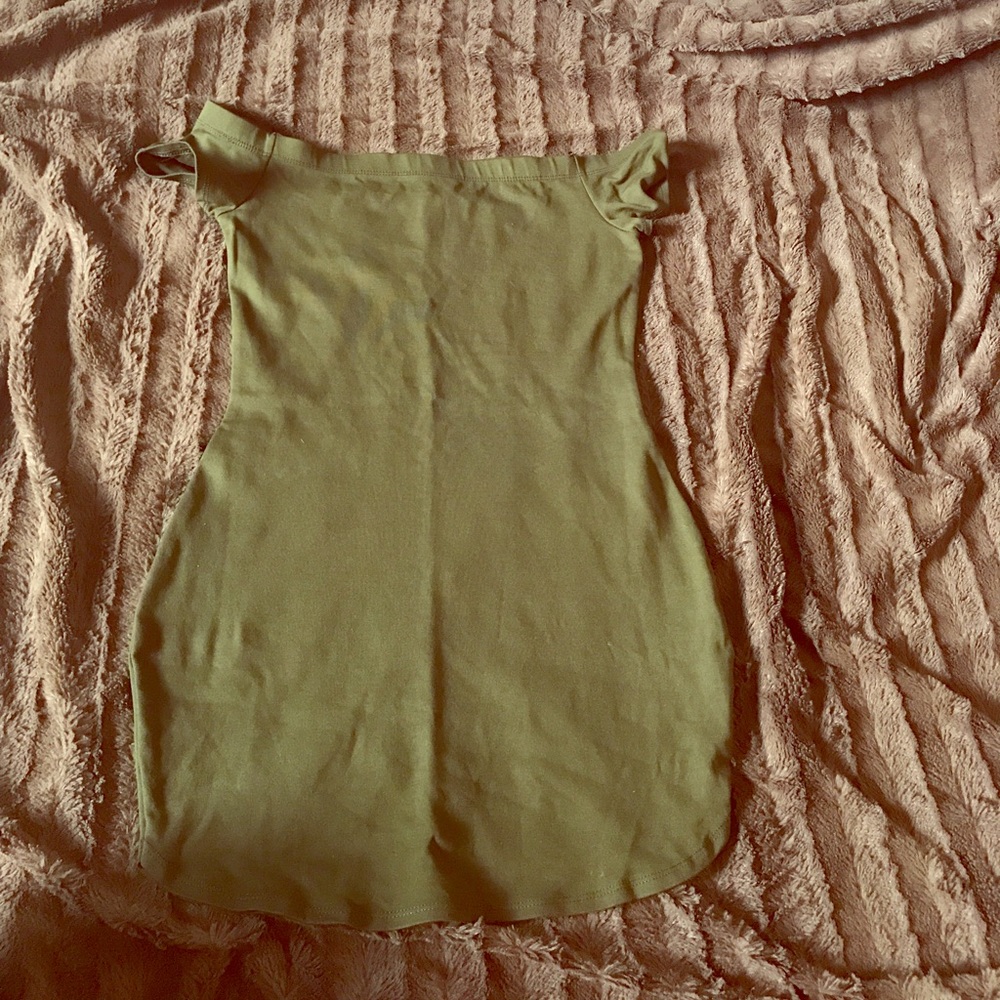Off the shoulder dress