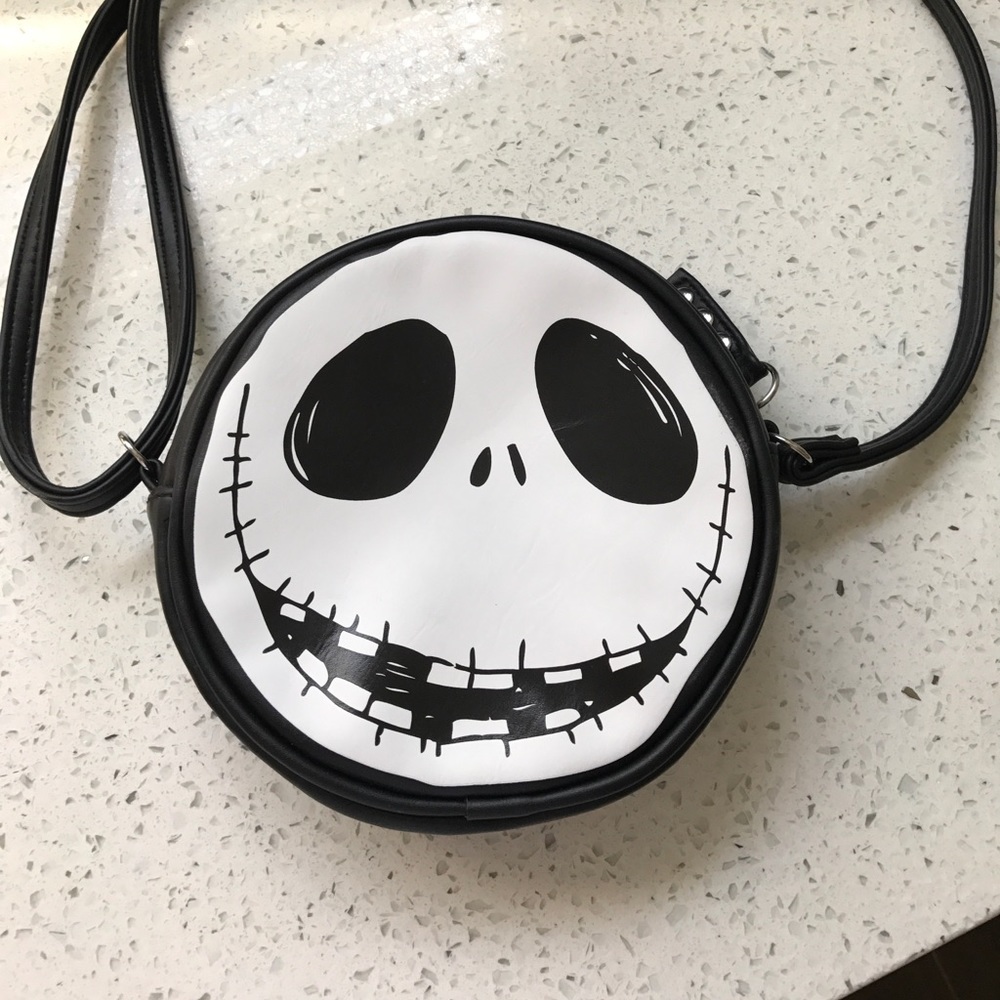 Double Sided Jack and Sally Disney Cross Body