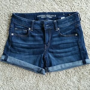 American Eagle rolled shorts