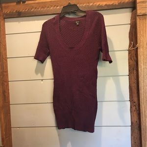 Eggplant colored guess sweater