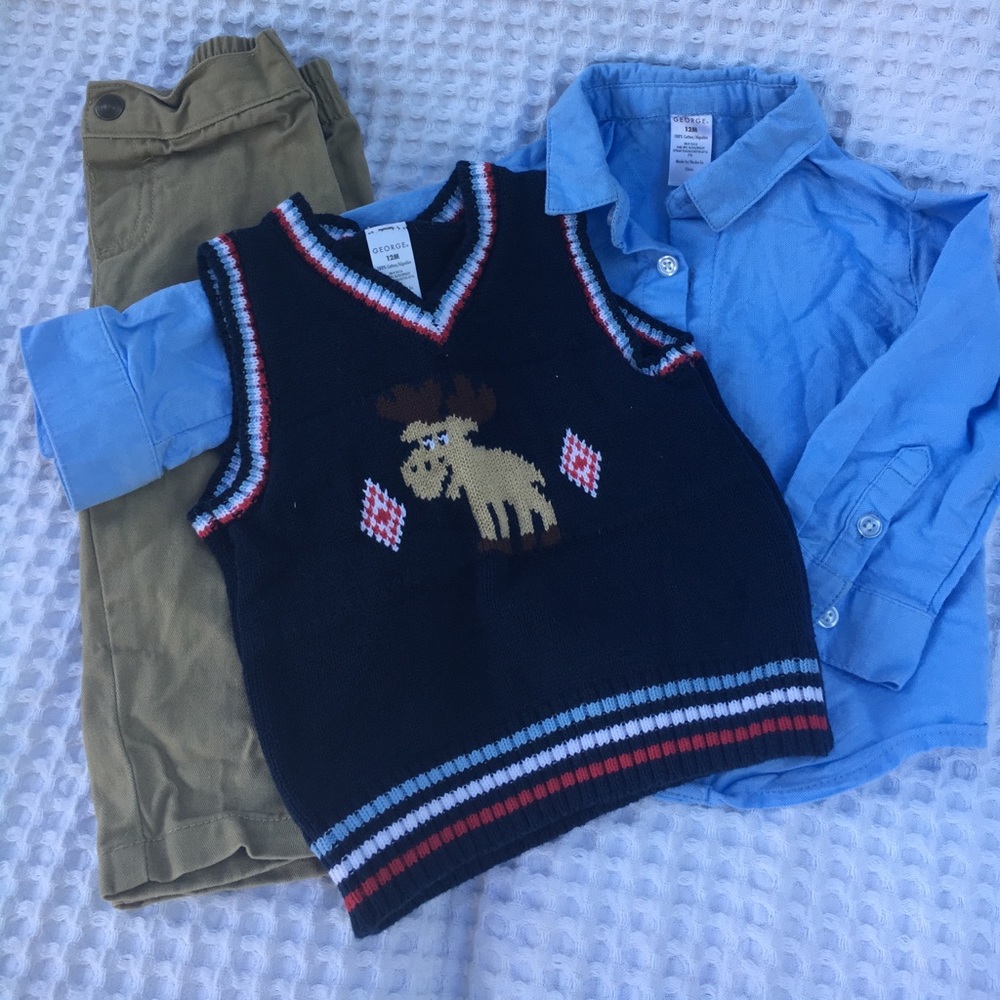 Bots handsome sweater vest outfit