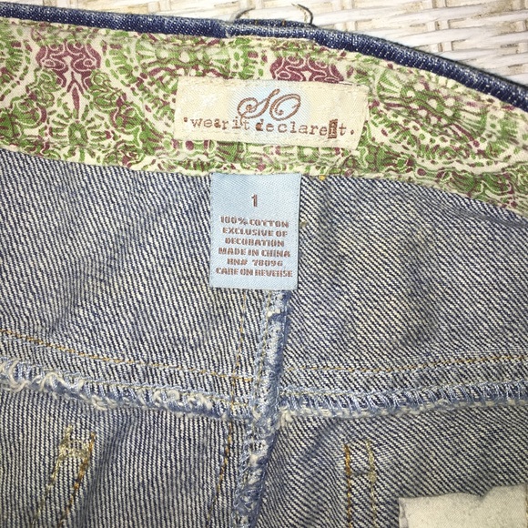 Light blue denim shorts - Picture 3 of 3