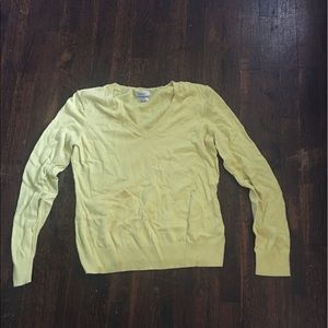 Yellow long sleeve shirt