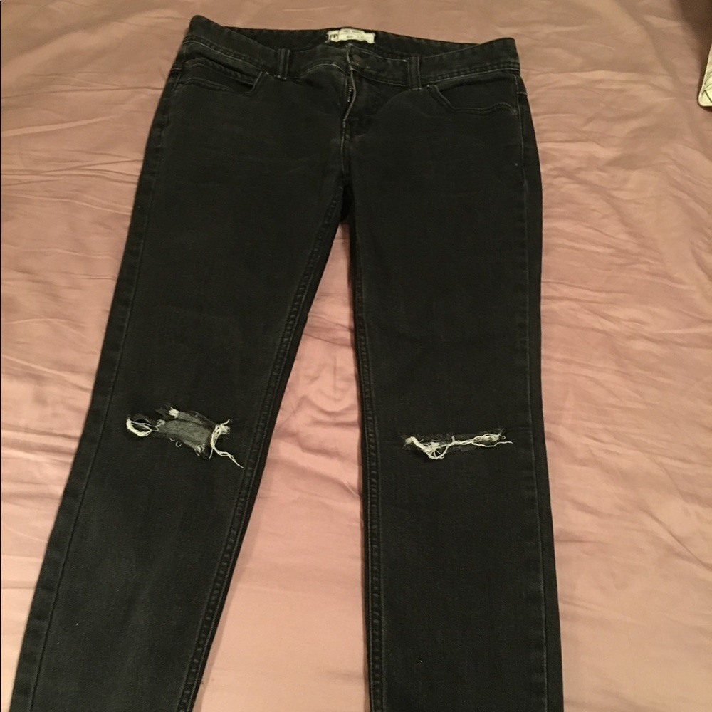 Free people Black Jeans