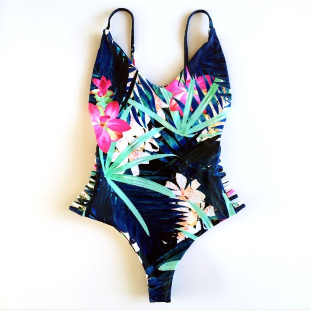 Stone Fox Swim Aloha Hermosa one piece swim suit