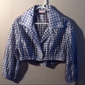 Zenobia Periwinkle and Gray Bolero