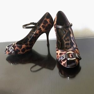 Dolce & Gabbana calf hair heels