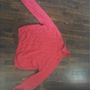 Long sleeve coral shirt
