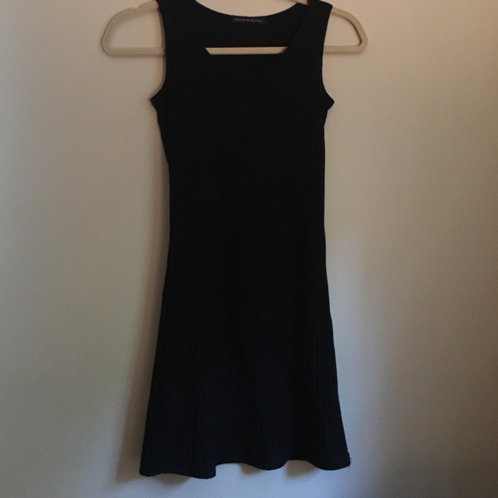 ⚡️SALE Brandy Melville black ribbed bodycon dress