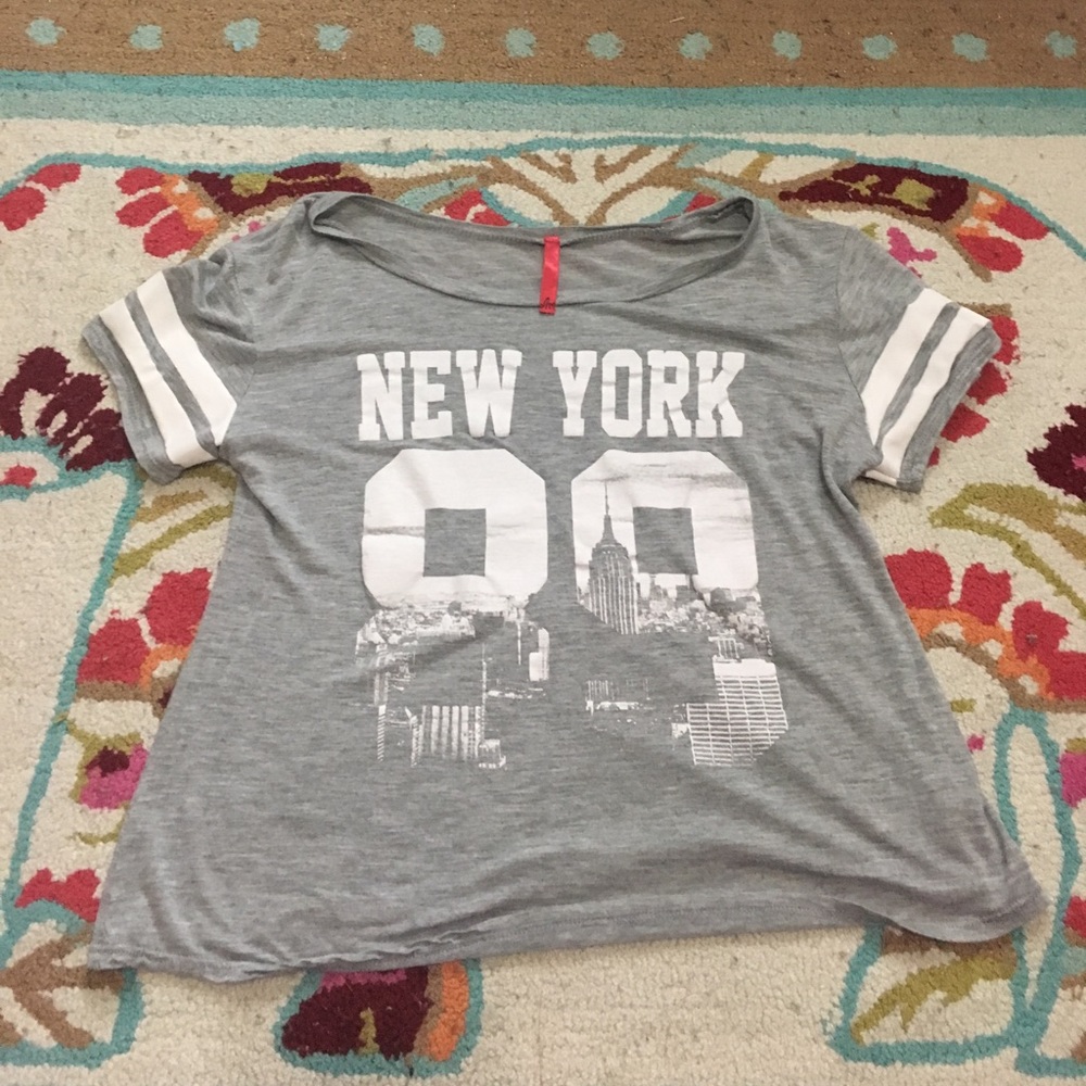 Grey Graphic Tee
