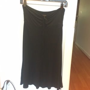 BCBG Strapless Black Dress