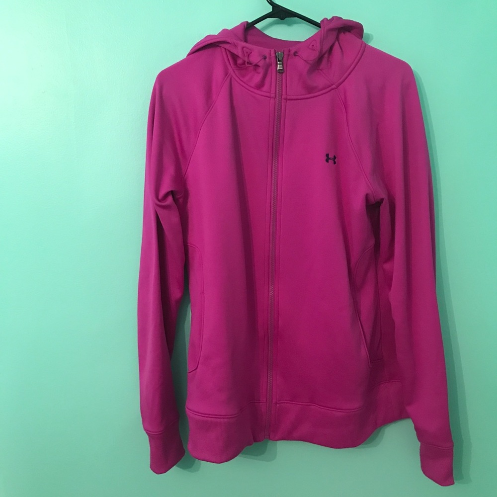 Pink Zip Up Hoodie
