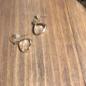 Crystal drop earrings