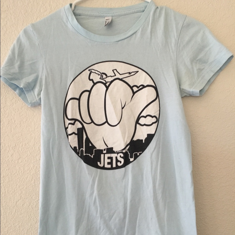 Jets Whiz Khalifa Light Blue Women's T shirt