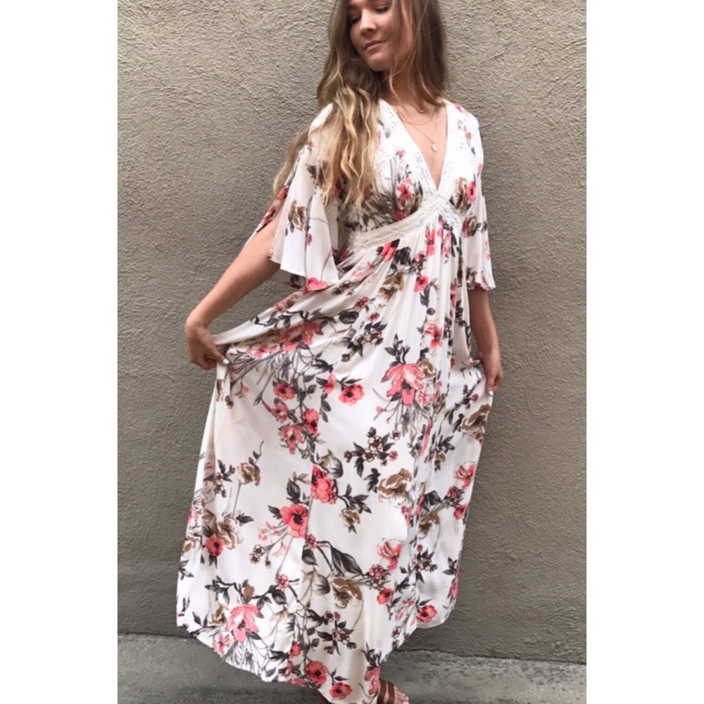 Floral Maxi Dress - Picture 4 of 4