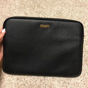 Kate Spade 13in black laptop case