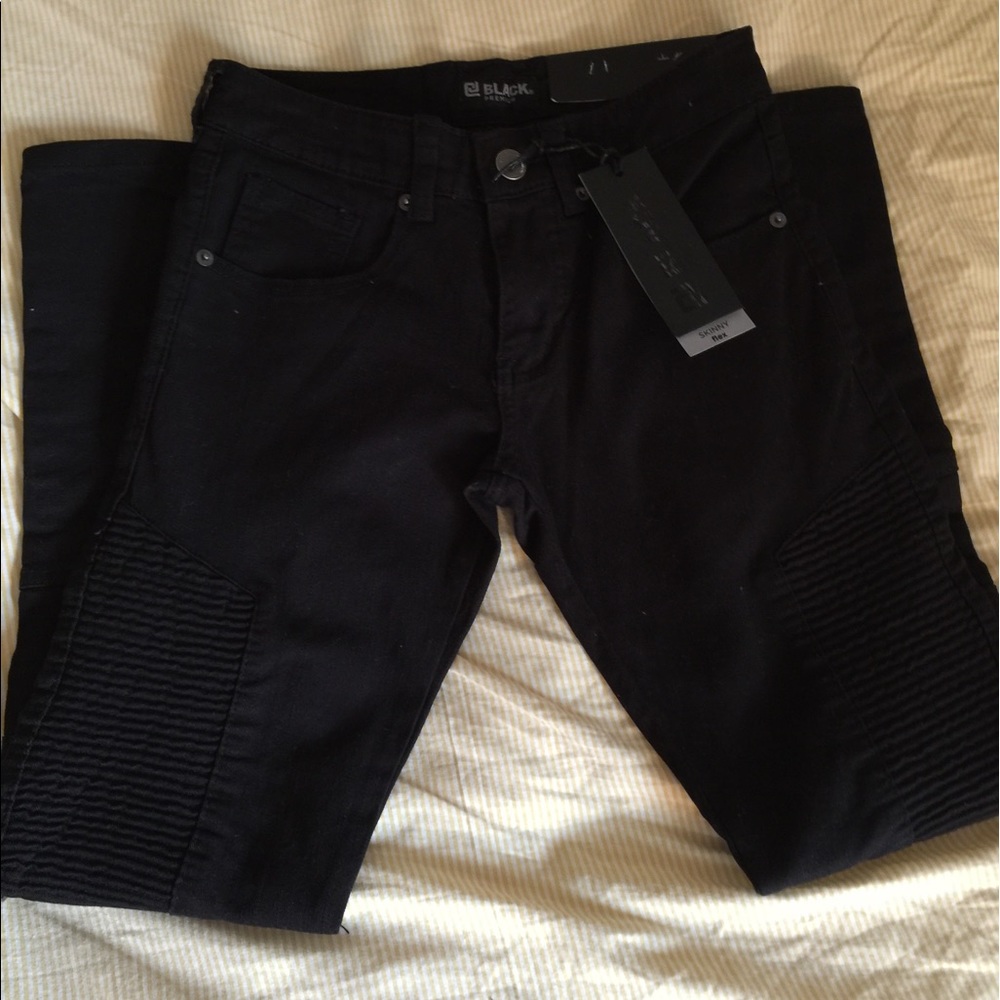 Black Premium Skinny Flex Men Jeans