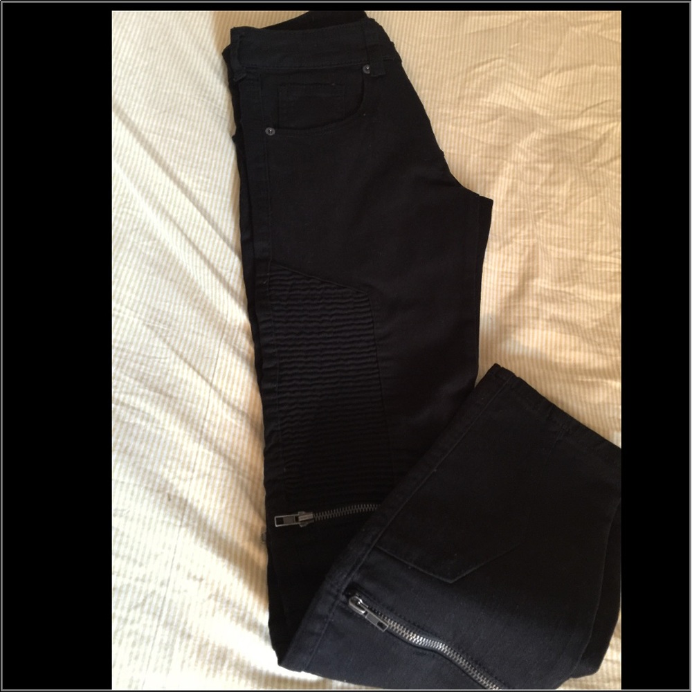 Black Premium Skinny Flex Men Jeans - Picture 5 of 5