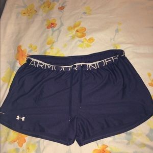 Two Under Armour shorts