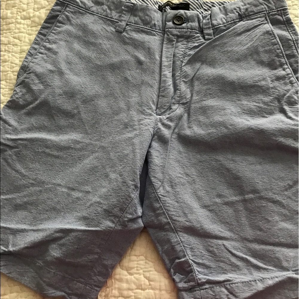 Men's banana republic shorts blue
