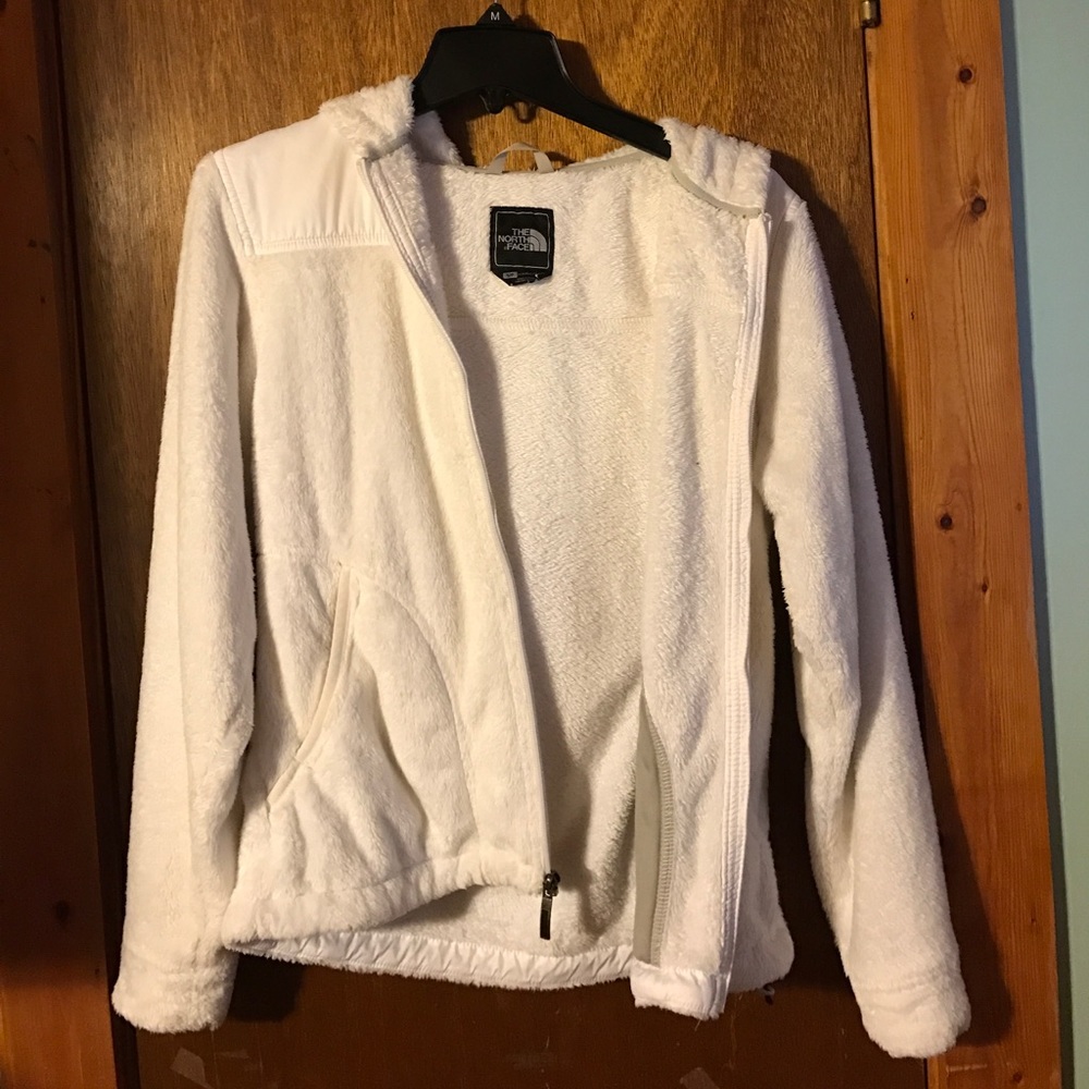 White Northface Jacket