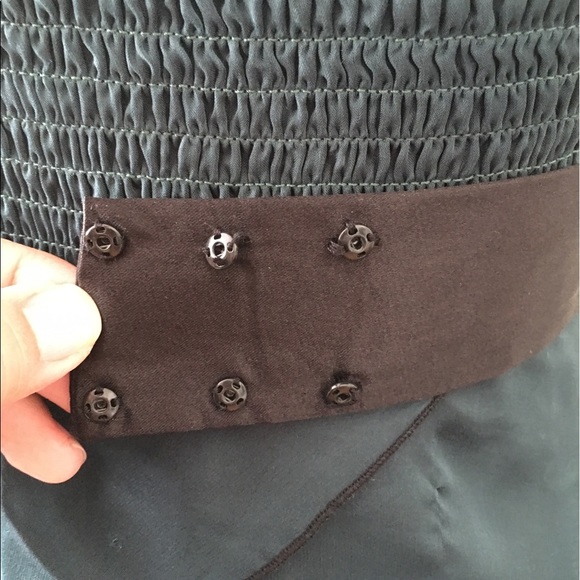 Valleygirl Dresses Dark Green Dress With Removable Straps Poshmark