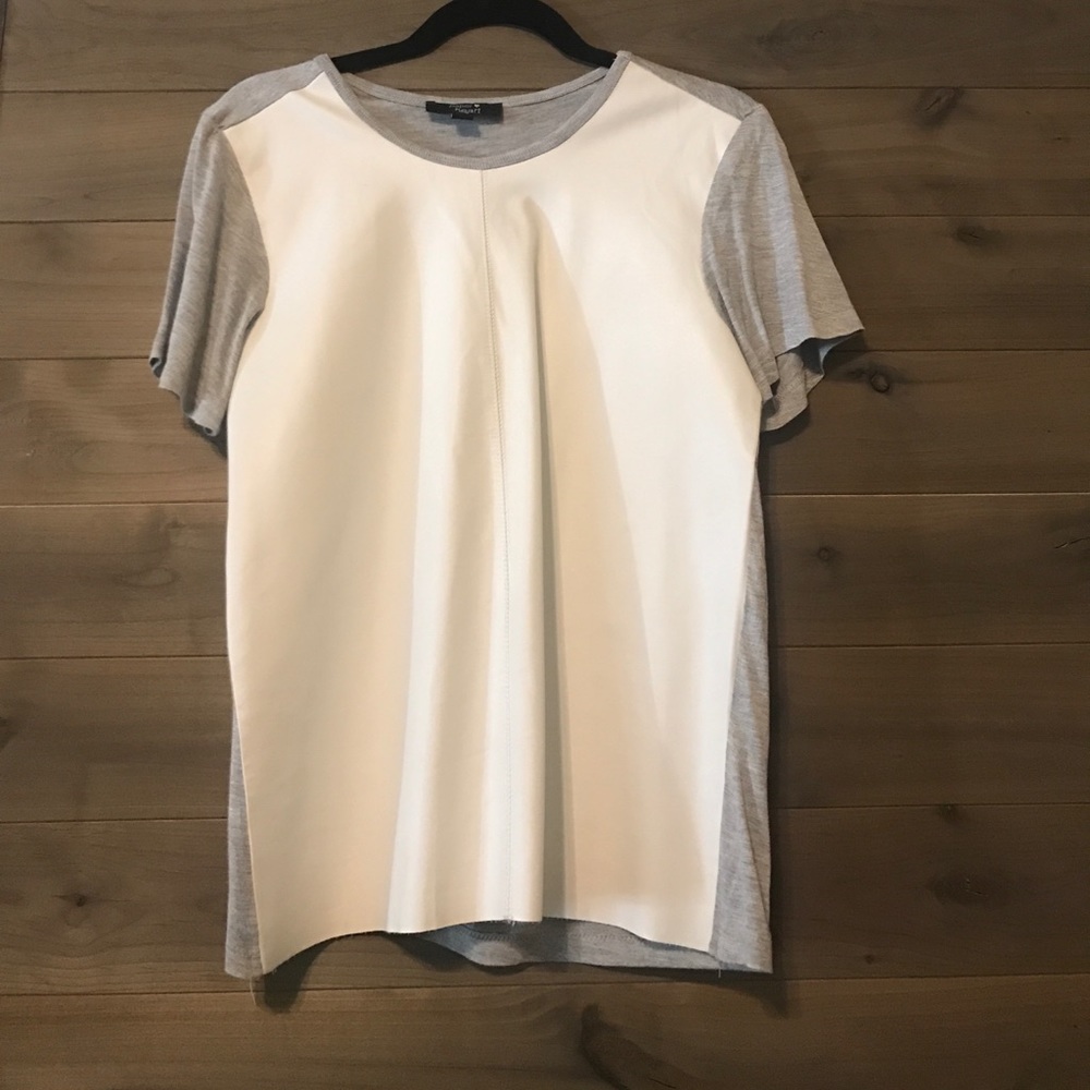 NWT LF Leather-Front Tee