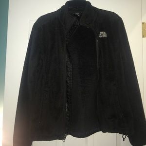 Small Black North Face Zip Up