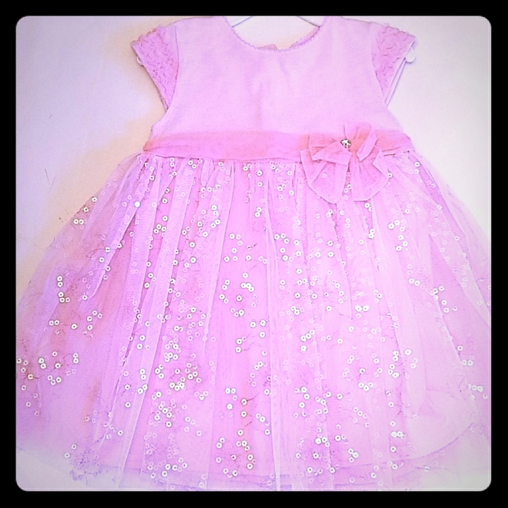 NEW Nanette Dress Cotton Tulle Sequin.
