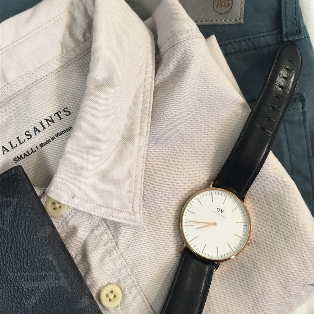 Daniel Wellington Unisex Rose Gold Watch