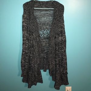 Black and silver cover up