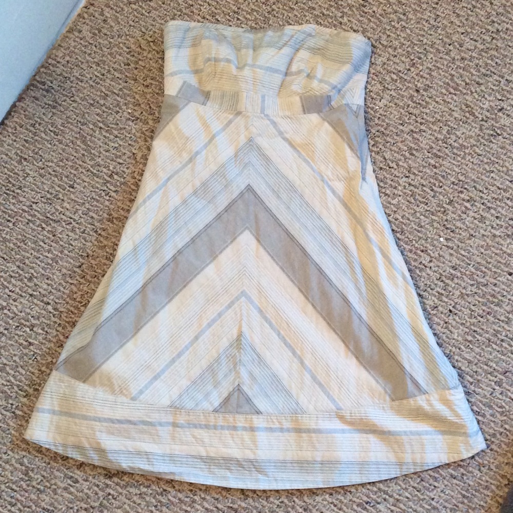 Gap Nautical strapless dress