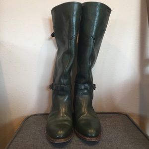 Frye Dorado riding boots - green