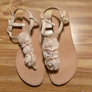 Floral sandals