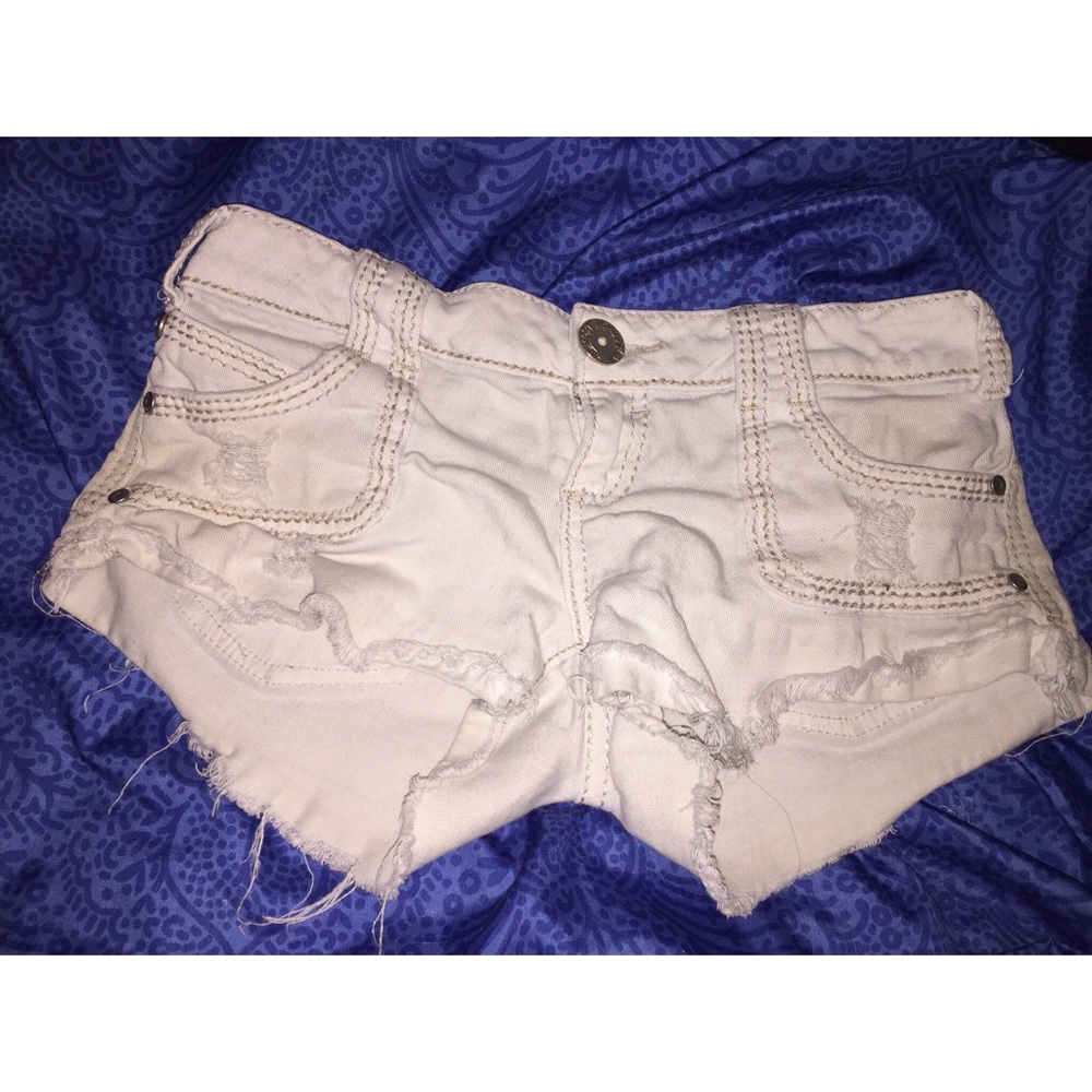 White Shorts