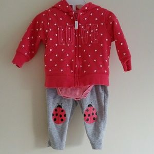 Carter's 3 piece outfit