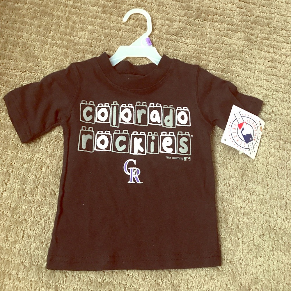 Colorado Rockies Genuine baseball tee - 12 mos