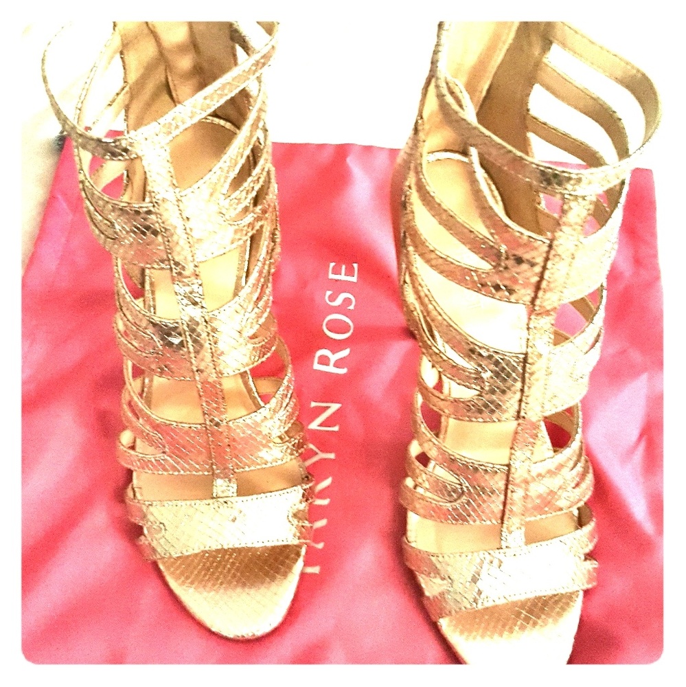 Gold sandal