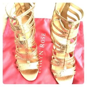 Gold sandal