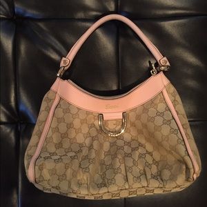 Gucci D Ring Hobo Purse