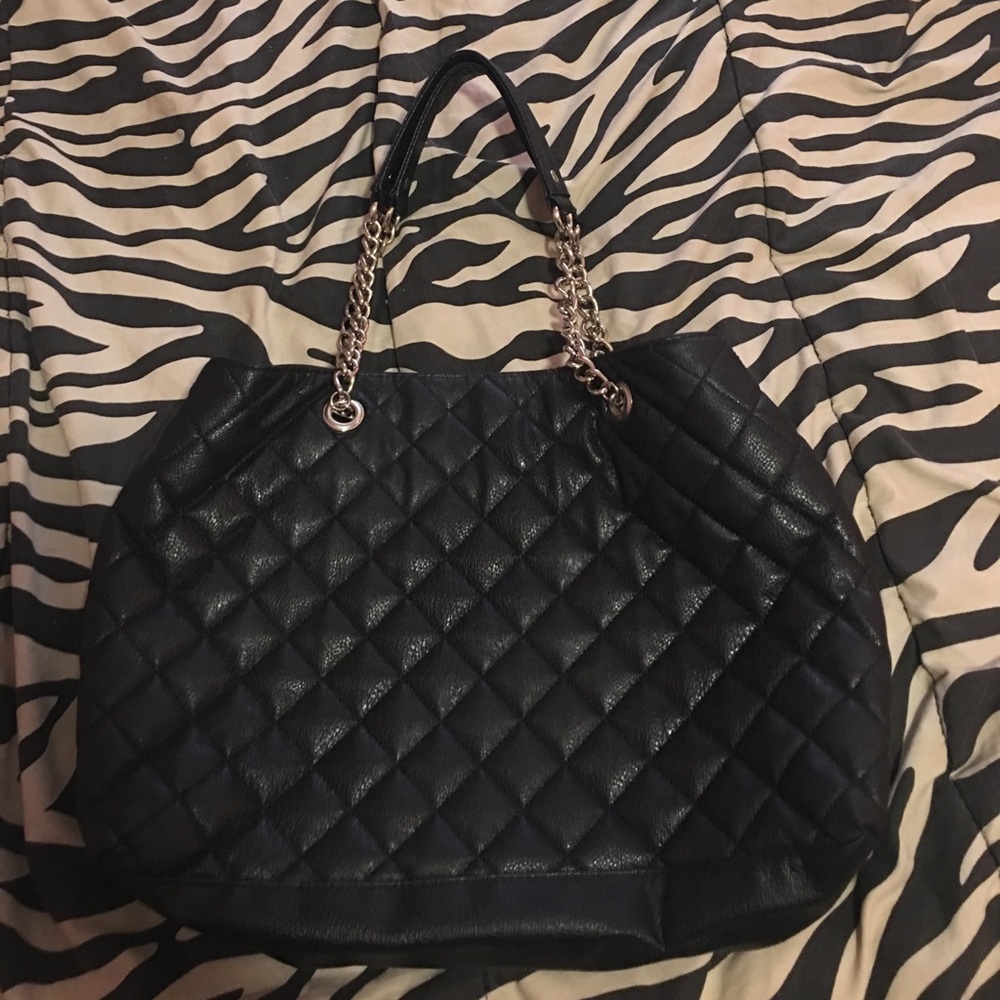 black purse