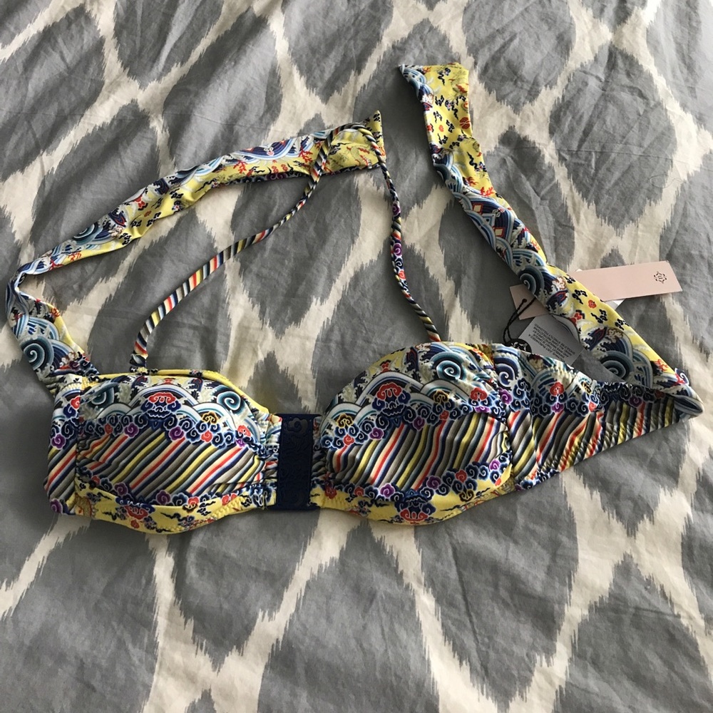Nanette Lepore bandeau bathing suit top
