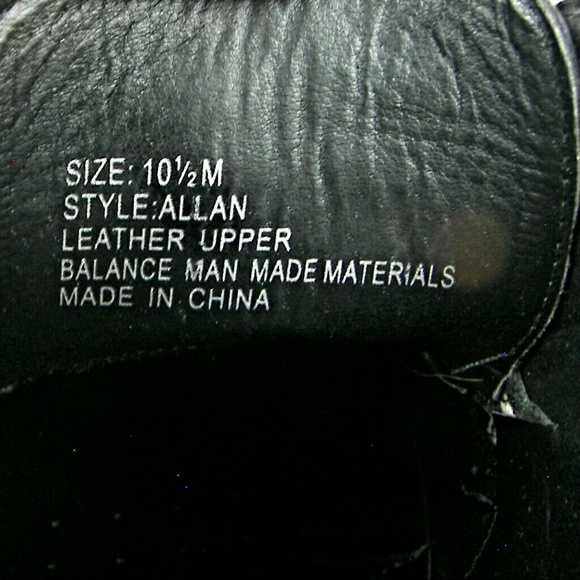 Van Heusen Mens Oxford Leather Size 10.5 M main image 6