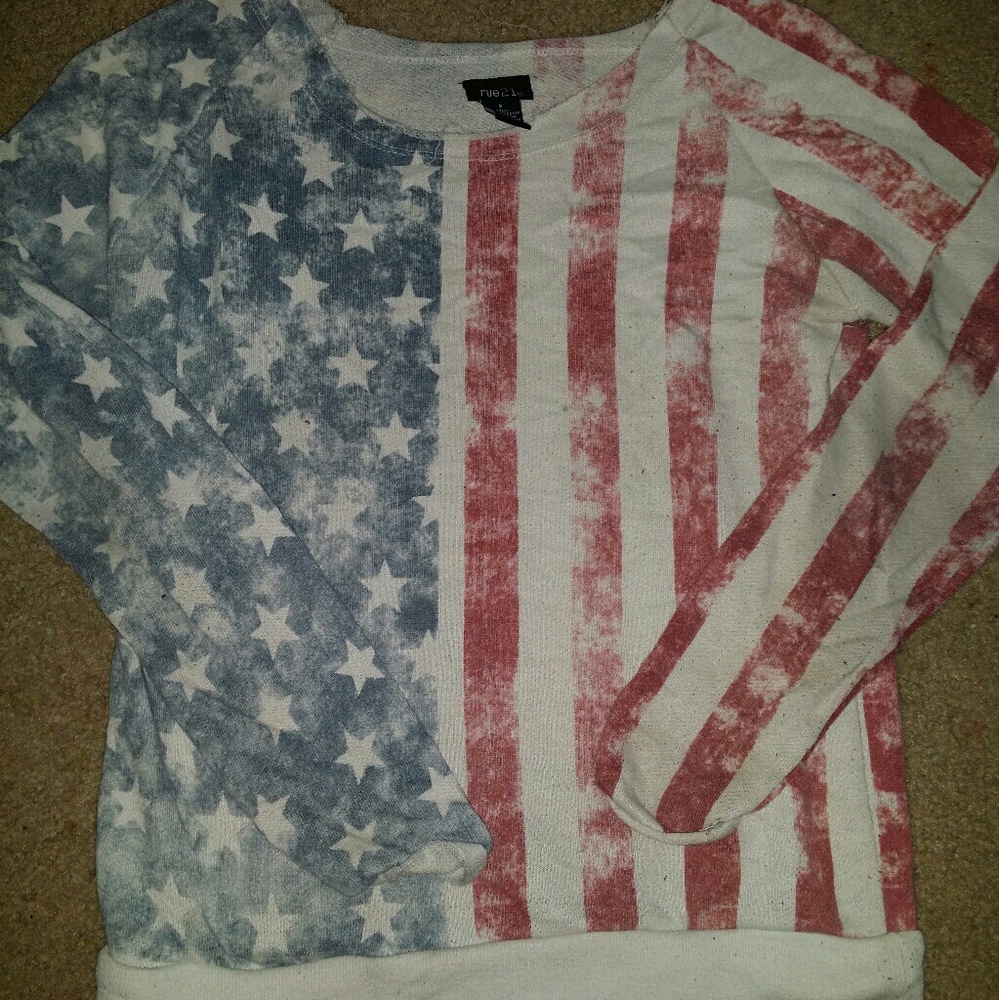 American flag shirt