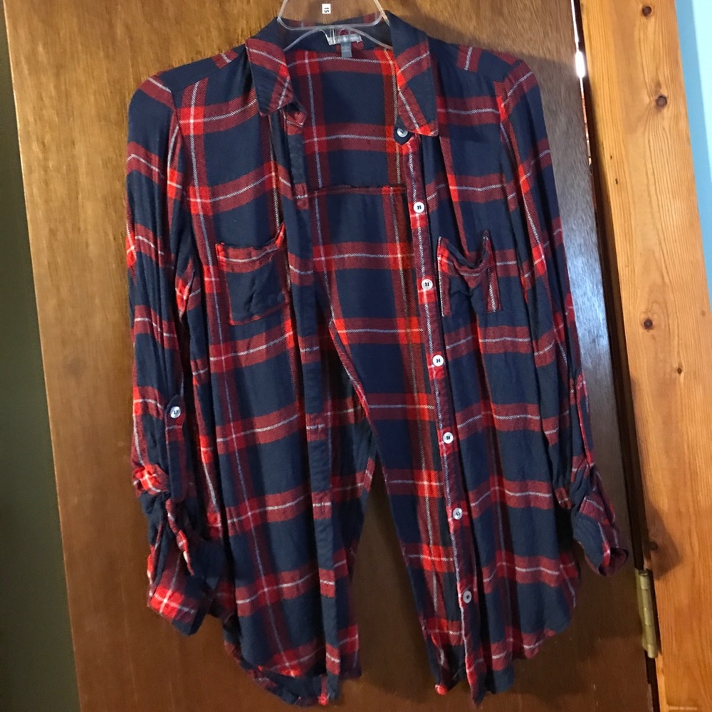 Plaid Button Down