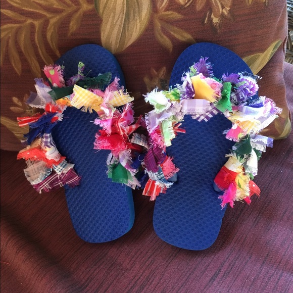 Hand Made Girls Flip Flops - Picture 6 of 6