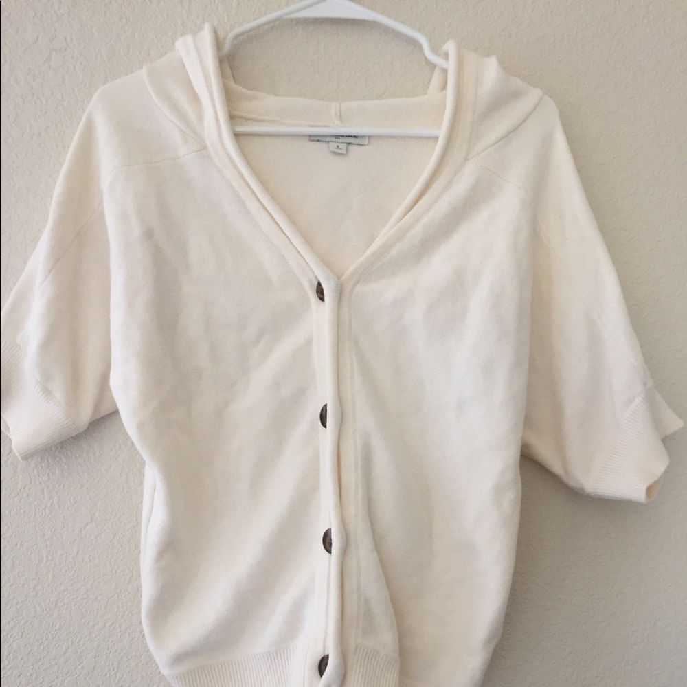 Banana Republic Hooded Cardigan.