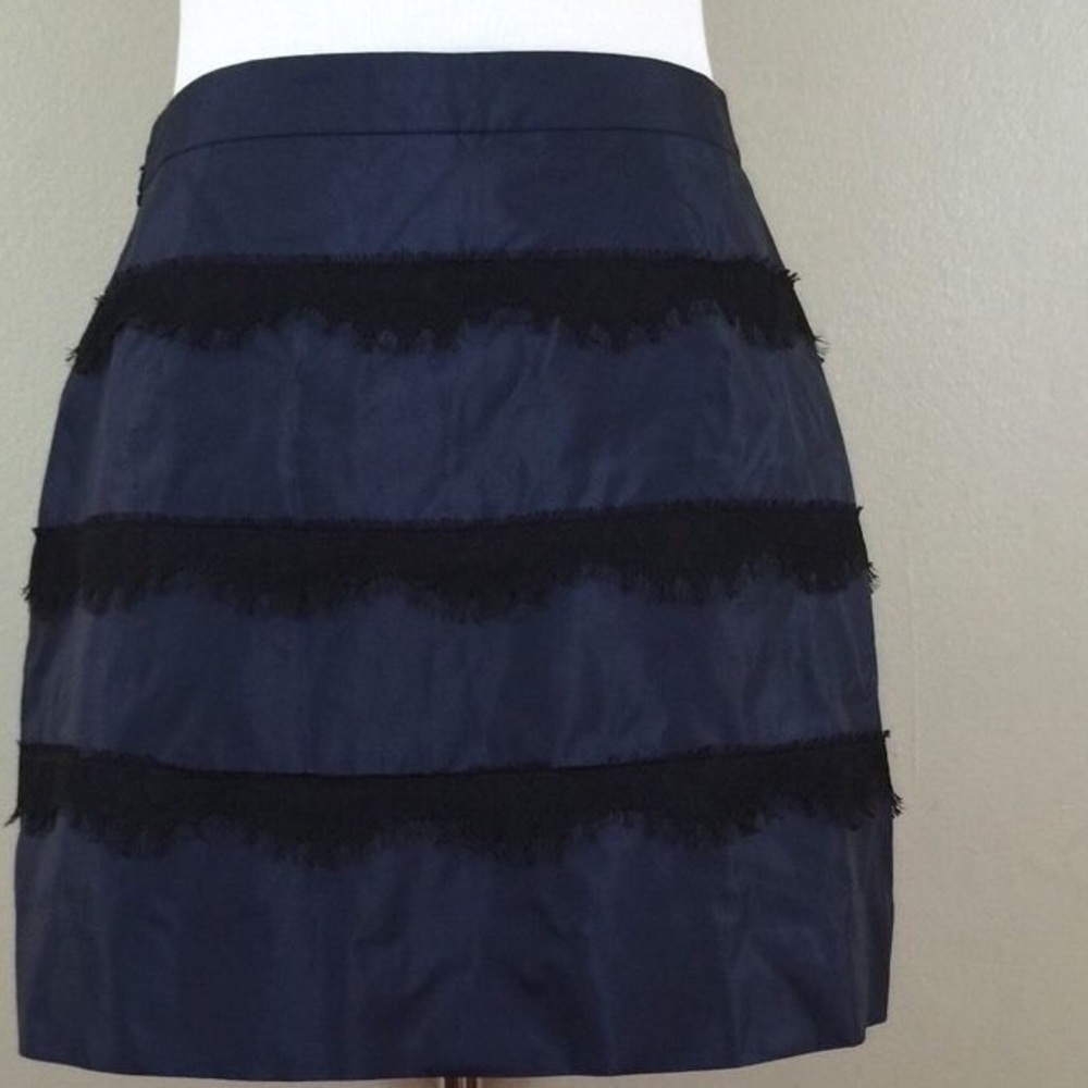 J. Crew Lace Marvelle Mini Skirt Size 0