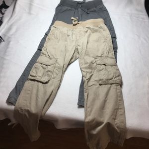 Pants (2) - Grey and Cream